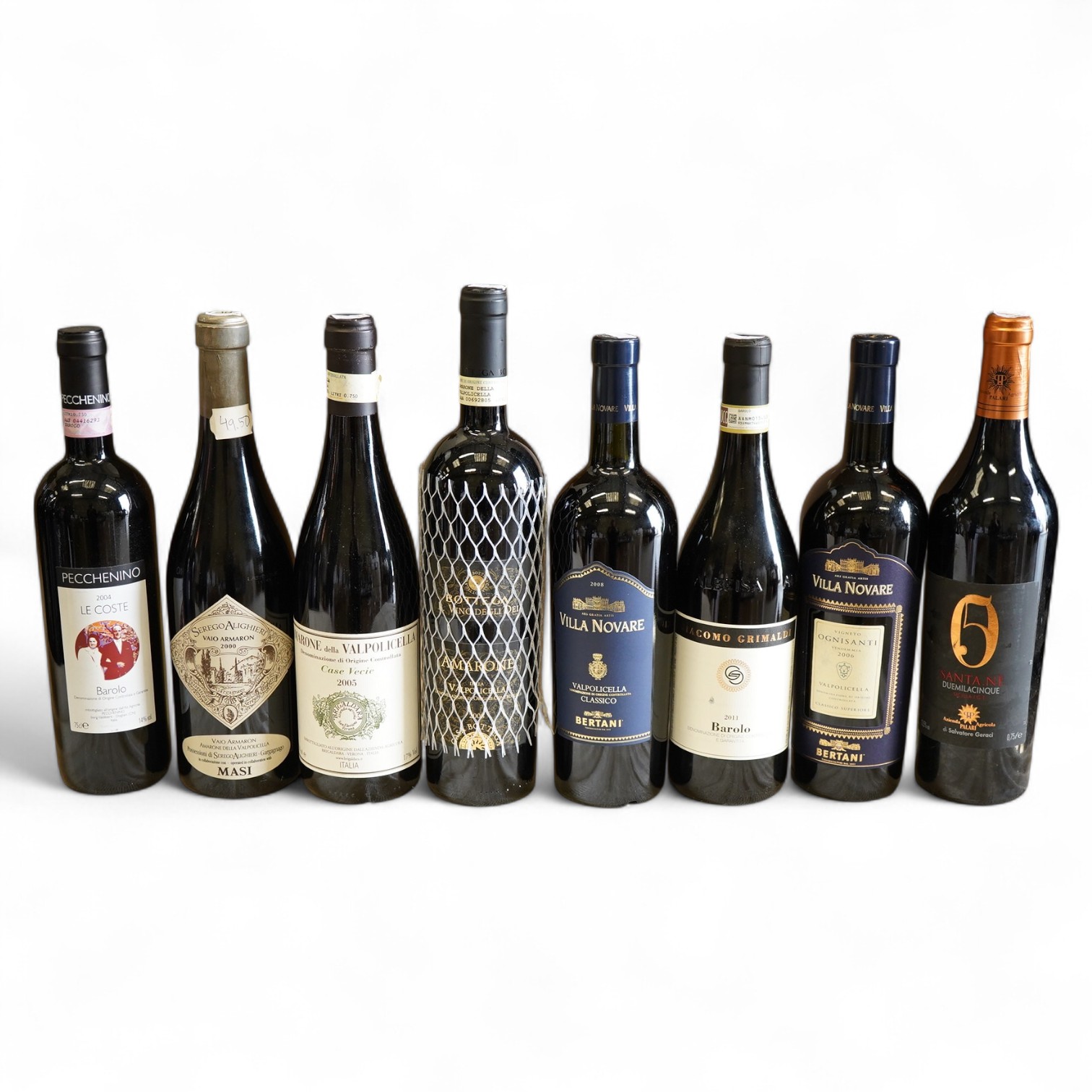 A mixed parcel of Italian red wine